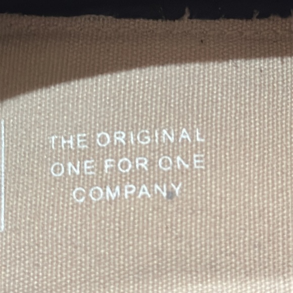 Toms “Michelle” Espadrille Wedge Sandal in Black Canvas w/Rope Heel in 10 WIDE - Picture 11 of 11